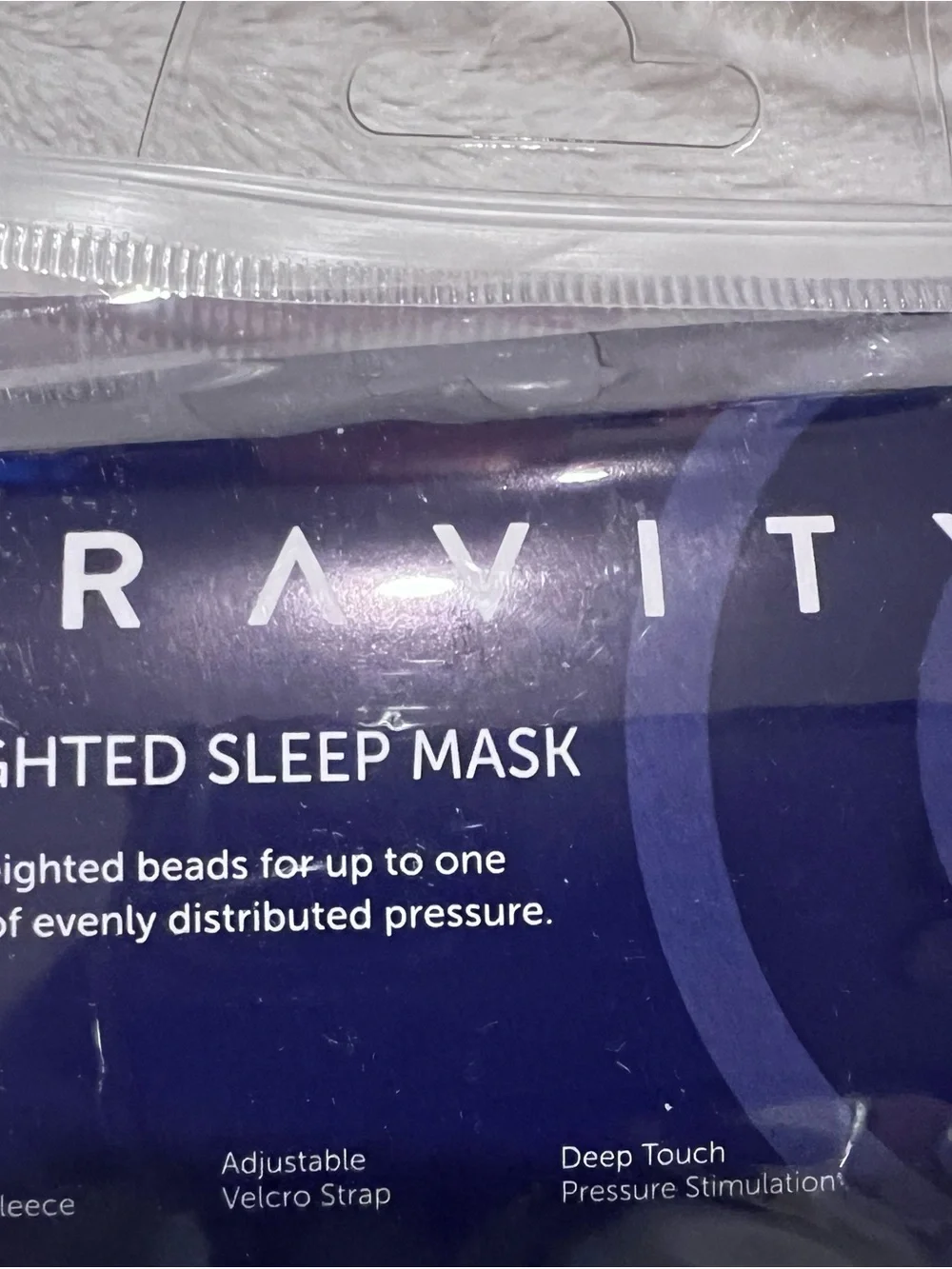 Weighted Sleep Mask - gray